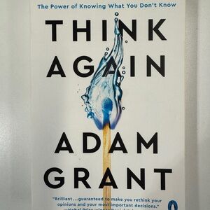 Think Again by Adam Grant Book